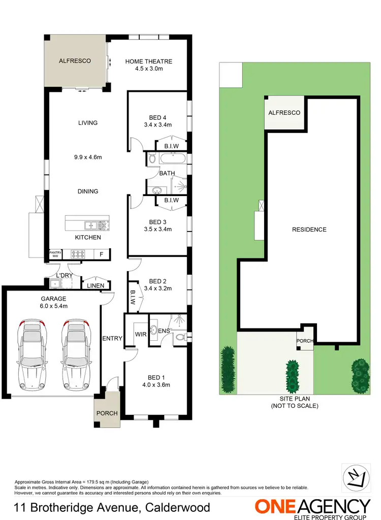 Floorplan of Homely house listing, 11 Brotheridge Avenue, Calderwood NSW 2527