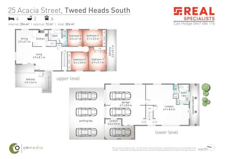 Floorplan of Homely house listing, 25 Acacia Street, Tweed Heads South NSW 2486