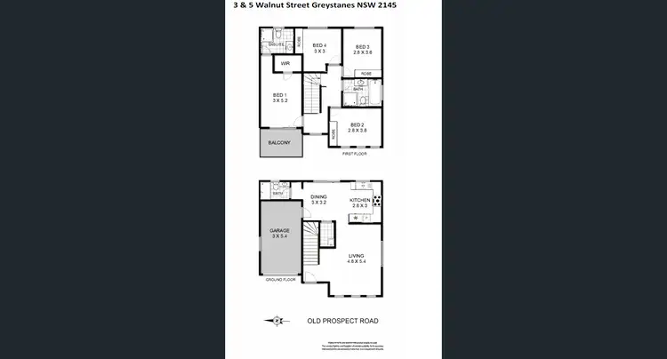 Floorplan of Homely house listing, 5 Walnut Street, Greystanes NSW 2145