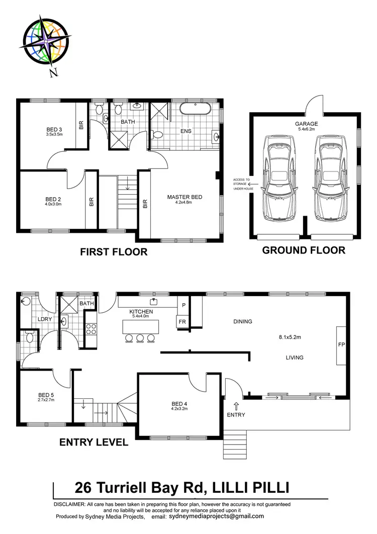 Floorplan of Homely house listing, 26 Turriell Bay Road, Lilli Pilli NSW 2229