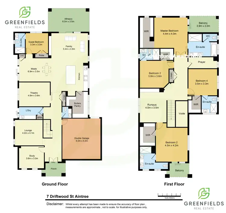 Floorplan of Homely house listing, 7 Driftwood Street, Aintree VIC 3336