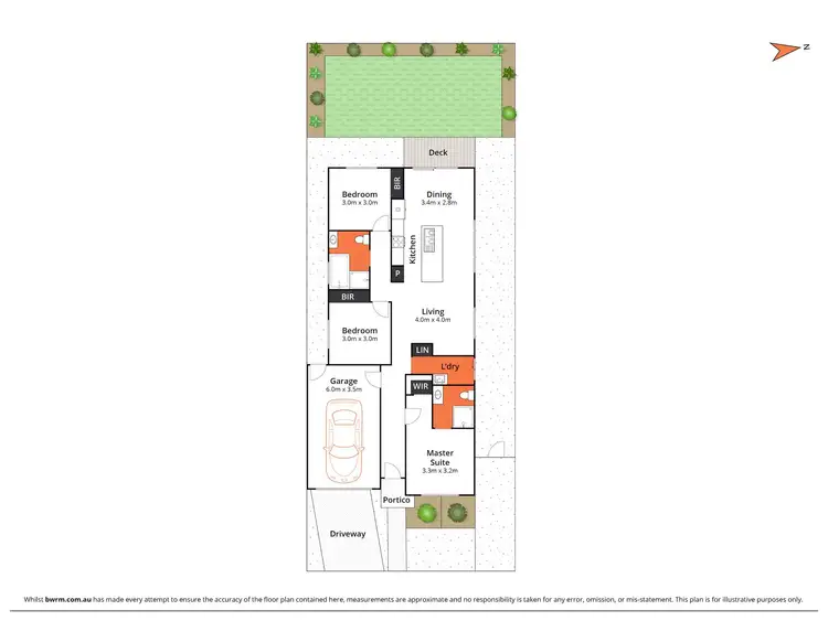 Floorplan of Homely house listing, 8 Ackerman Street, Armstrong Creek VIC 3217