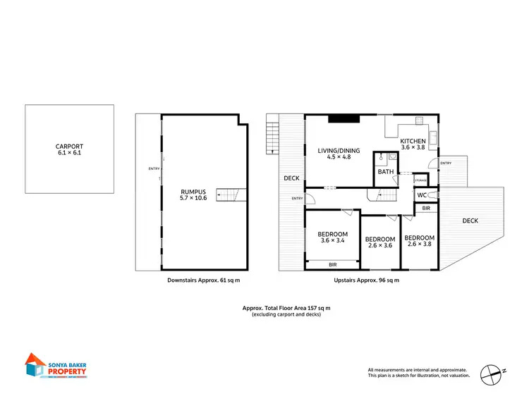 Floorplan of Homely house listing, 10 Boobyalla Drive, Hellyer TAS 7321