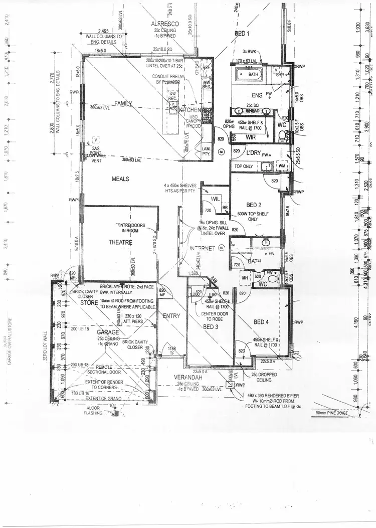 Floorplan of Homely house listing, 14 Mattingleys Approach, Burns Beach WA 6028