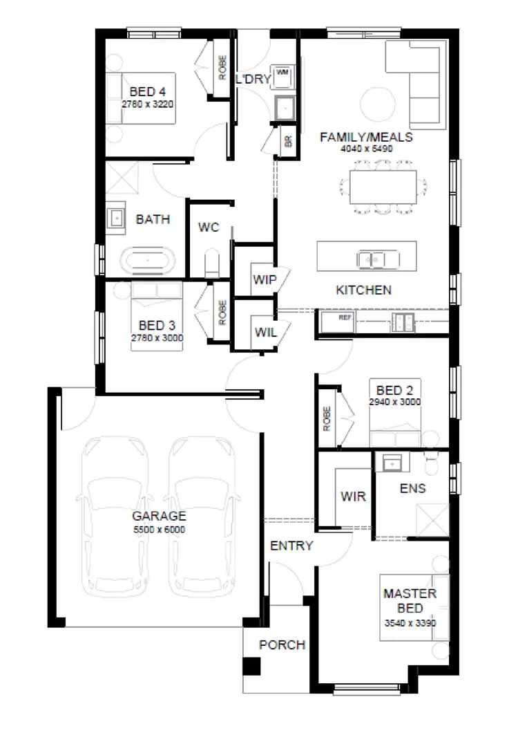 Floorplan of Homely house listing, Address available on request