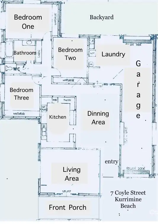 Floorplan of Homely house listing, 7 Coyle Street, Kurrimine Beach QLD 4871