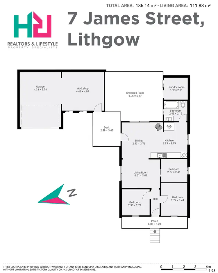 Floorplan of Homely house listing, 7 James Street, Lithgow NSW 2790