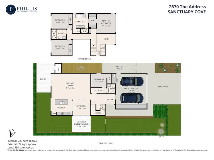 Floorplan of Homely house listing, 2670 The Address, Sanctuary Cove QLD 4212