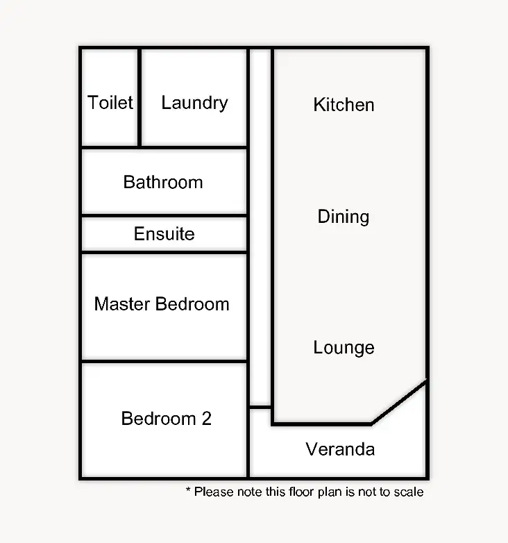 Floorplan of Homely house listing, 12 Woodward Street, Nhill VIC 3418