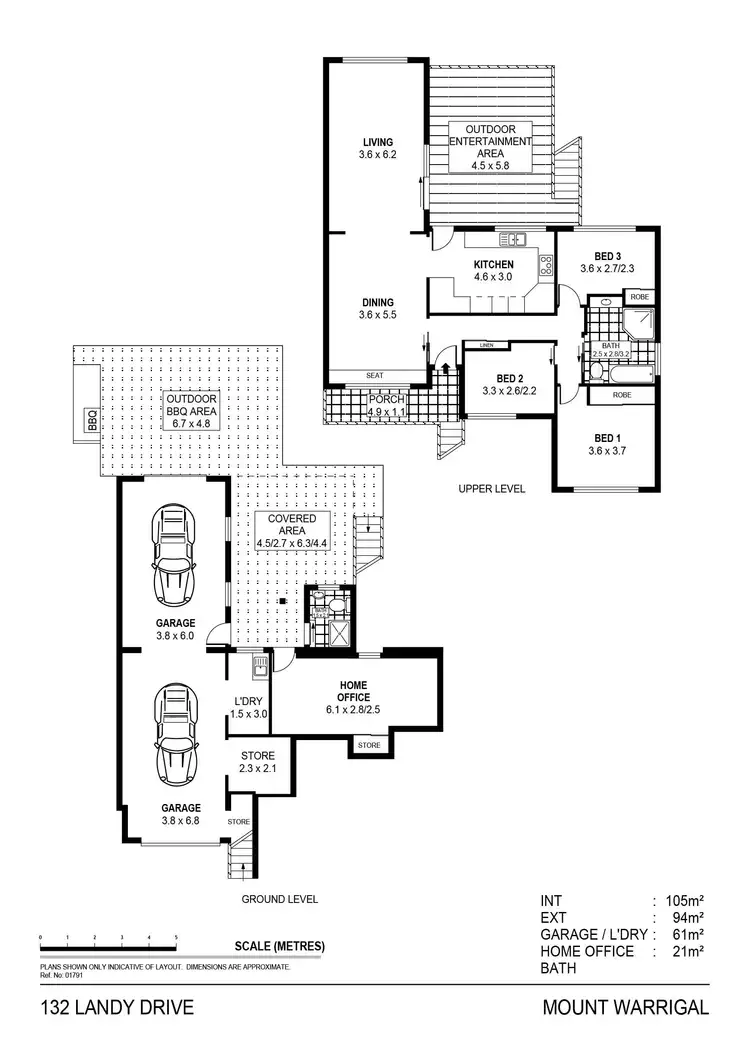 Floorplan of Homely house listing, 132 Landy Drive, Mount Warrigal NSW 2528