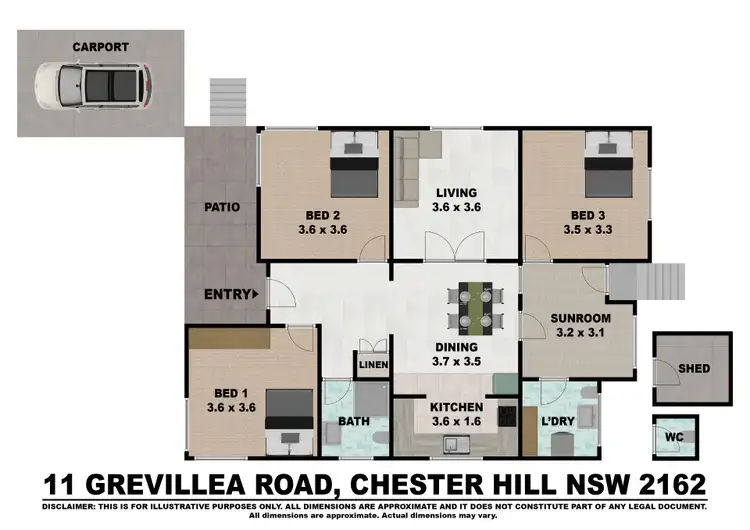 Floorplan of Homely house listing, 11 Grevillea Road, Chester Hill NSW 2162