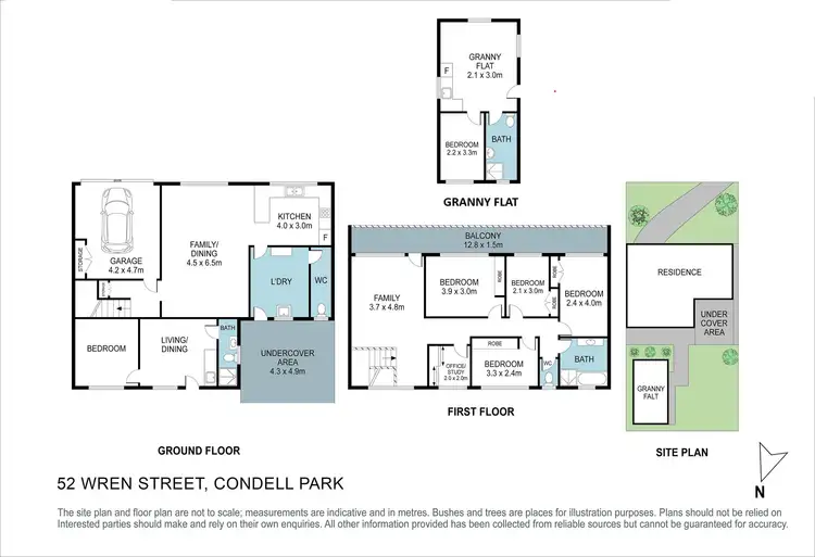 Floorplan of Homely house listing, 52 Wren Street, Condell Park NSW 2200