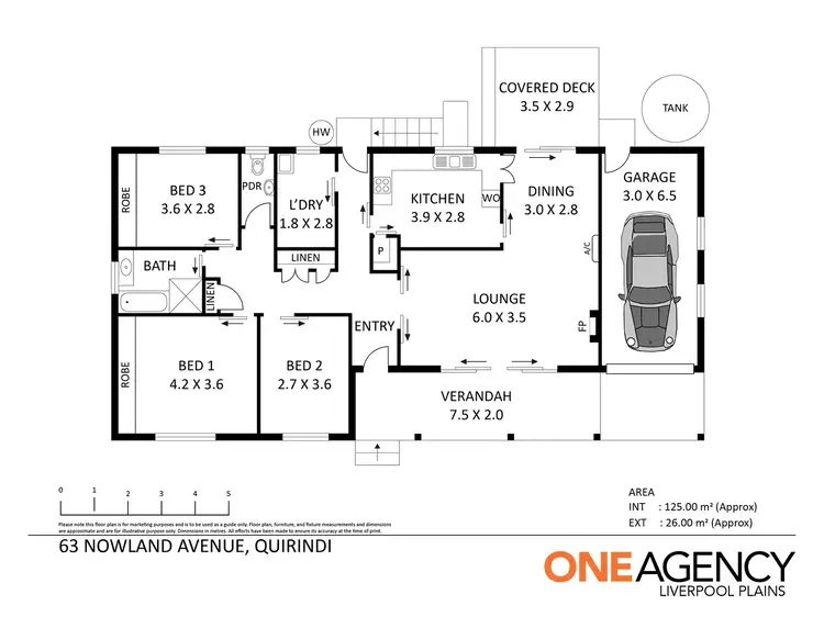 Floorplan of Homely house listing, 63 Nowland Avenue, Quirindi NSW 2343