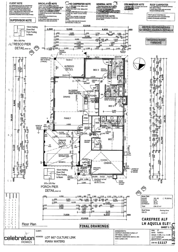 Floorplan of Homely house listing, 4 Culture Link, Piara Waters WA 6112