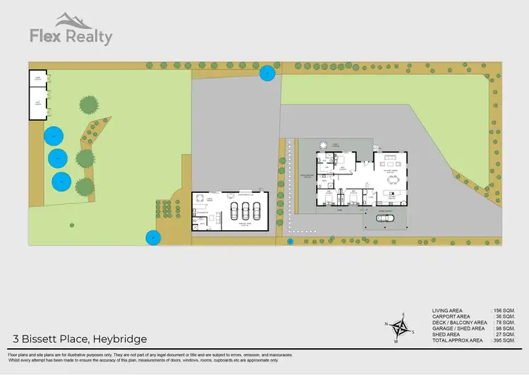 Floorplan of Homely house listing, 3 Bissett Place, Heybridge TAS 7316