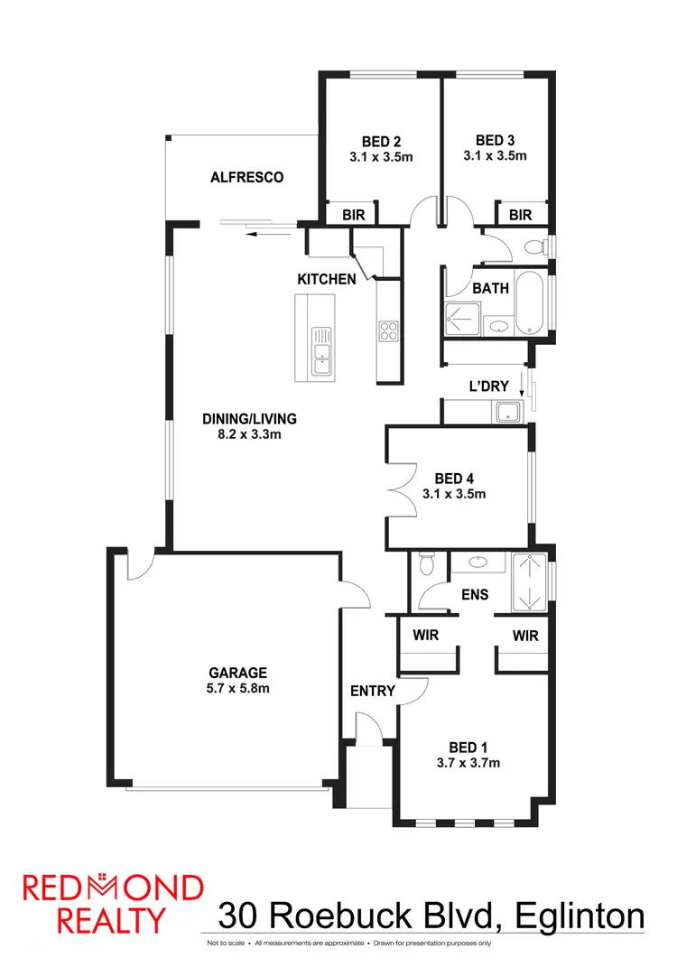Floorplan of Homely house listing, 30 Roebuck Boulevard, Eglinton WA 6034
