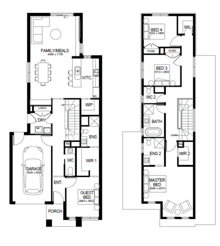 Floorplan of Homely house listing, 955 Todra Crescent, Clyde VIC 3978