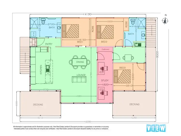Floorplan of Homely house listing, 351 Shale Road, Latrobe TAS 7307
