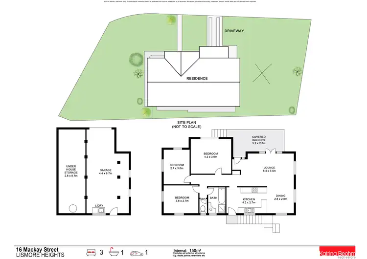 Floorplan of Homely house listing, 16 MacKay Street, Lismore Heights NSW 2480