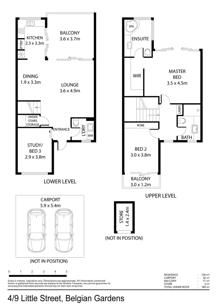 Floorplan of Homely apartment listing, 4/9 Little Street, Belgian Gardens QLD 4810