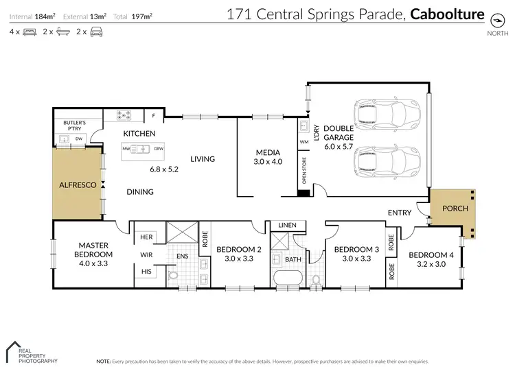 Floorplan of Homely house listing, 171 Central Springs Parade, Caboolture QLD 4510