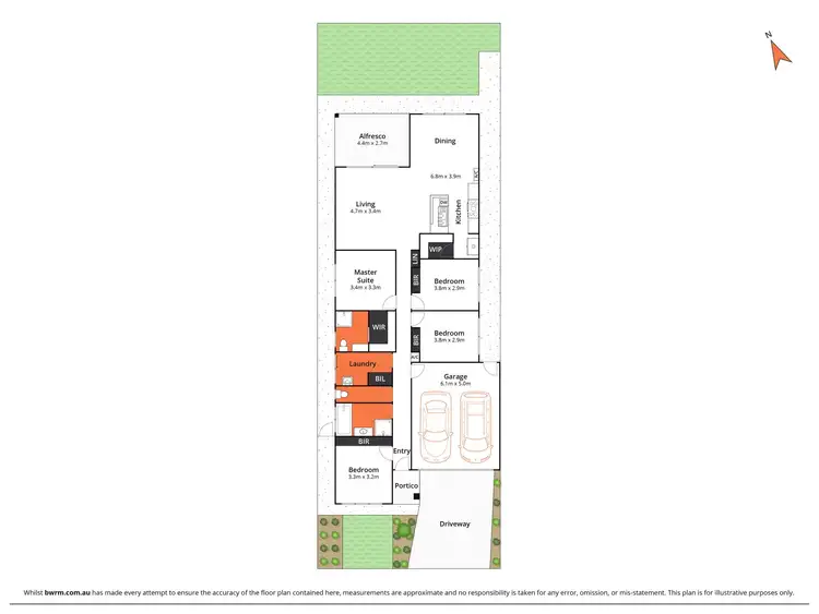 Floorplan of Homely house listing, 62 Whitfords Drive, Armstrong Creek VIC 3217