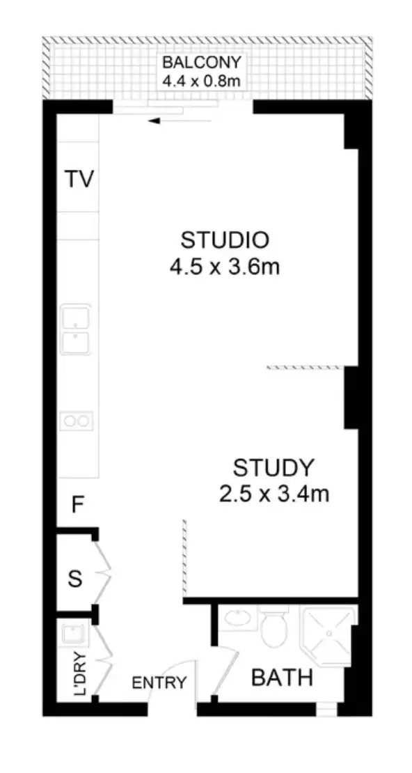 Floorplan of Homely apartment listing, 67/320A-338 Liverpool Road, Enfield NSW 2136