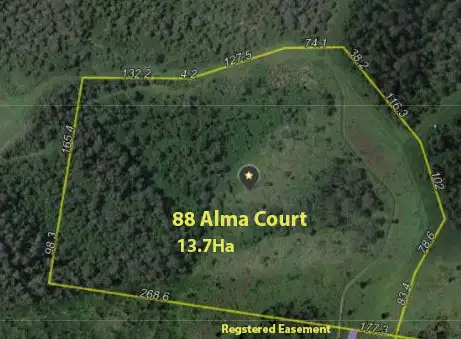 Floorplan of Homely land listing, 88 Alma Court, Villeneuve QLD 4514