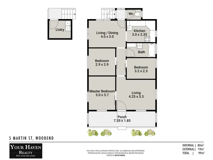Floorplan of Homely house listing, 5 Martin Street, Woodend QLD 4305