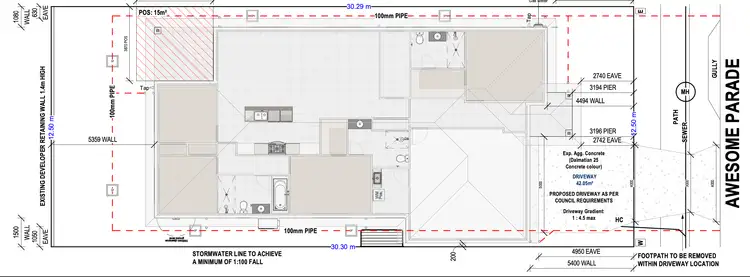 Floorplan of Homely house listing, 8 Awesome Pde, Griffin QLD 4503