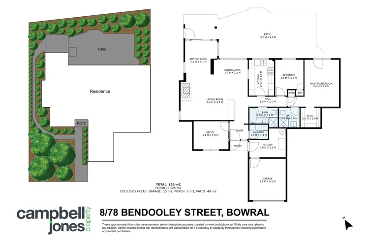 Floorplan of Homely villa listing, 8/78 Bendooley Street, Bowral NSW 2576