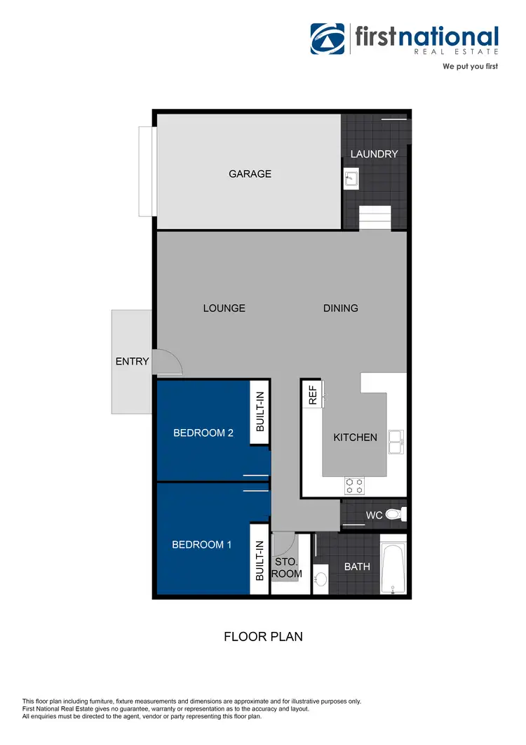 Floorplan of Homely house listing, 2/8 Prior Close, Malanda QLD 4885