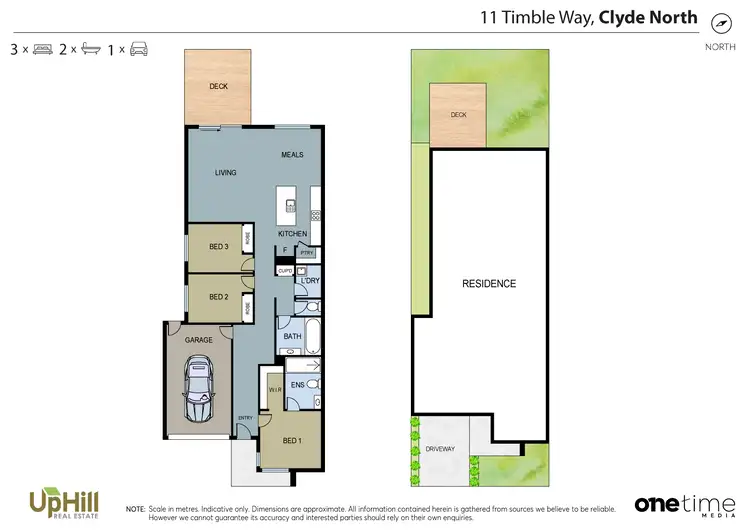 Floorplan of Homely house listing, 11 Timble Way, Clyde North VIC 3978