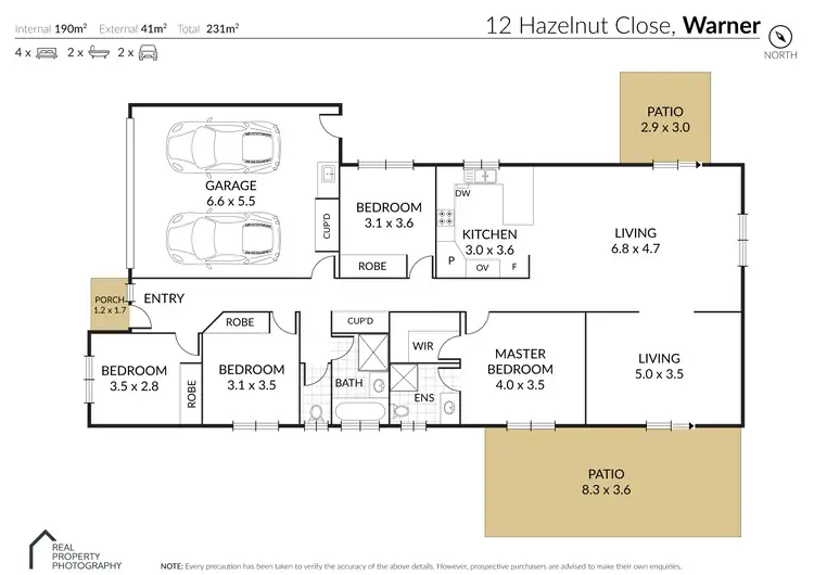 Floorplan of Homely house listing, 12 Hazelnut Close, Warner QLD 4500