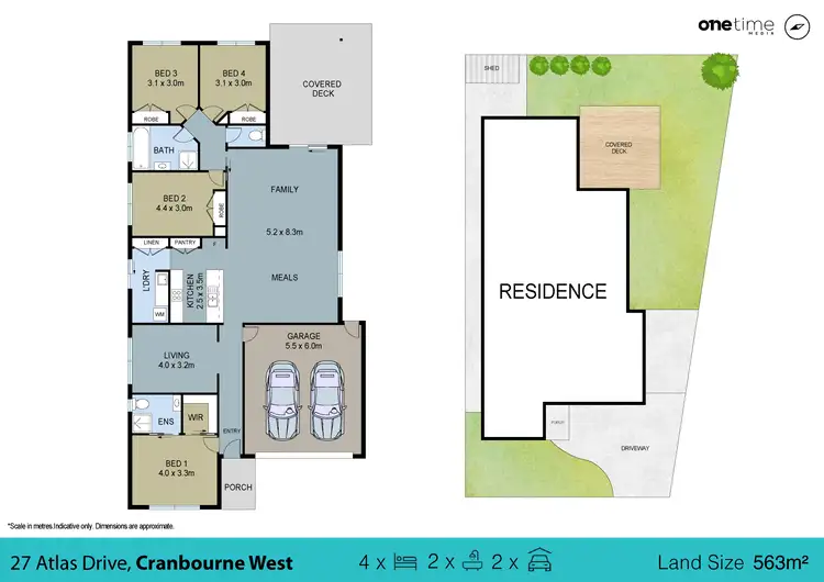 Floorplan of Homely house listing, 27 Atlas Drive, Cranbourne West VIC 3977