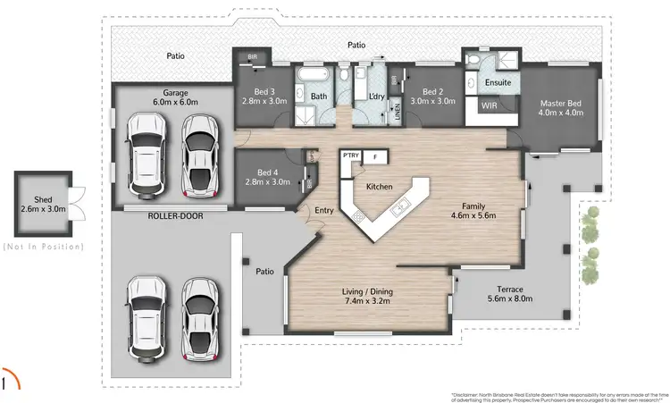 Floorplan of Homely house listing, 2 Gerygone Court, Narangba QLD 4504
