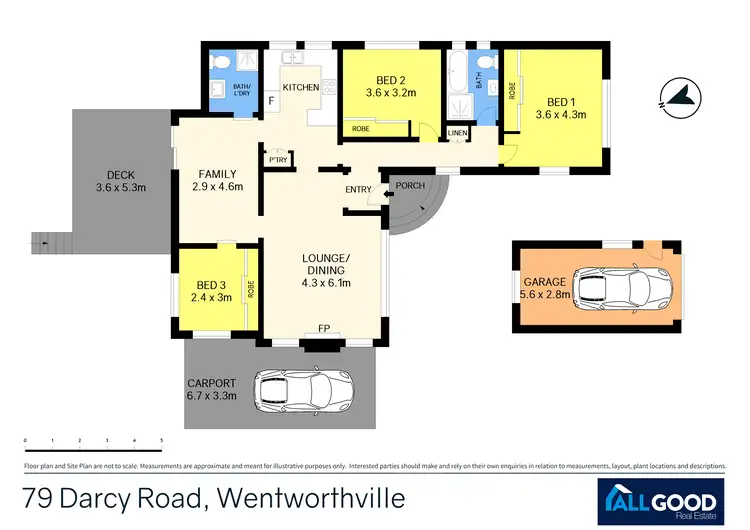 Floorplan of Homely house listing, 79 Darcy Road, Wentworthville NSW 2145