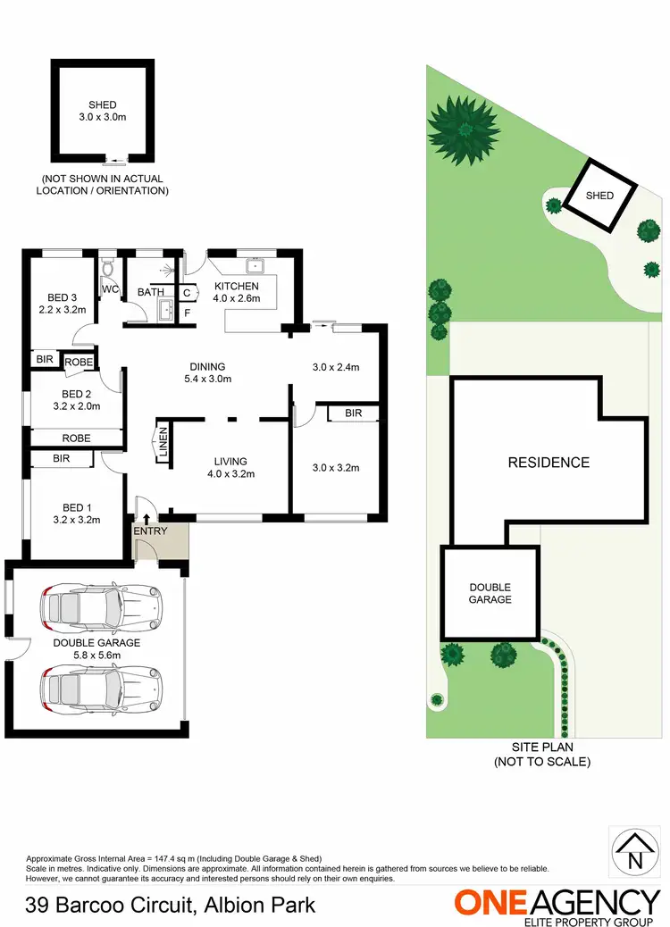Floorplan of Homely house listing, 39 Barcoo Circuit, Albion Park NSW 2527