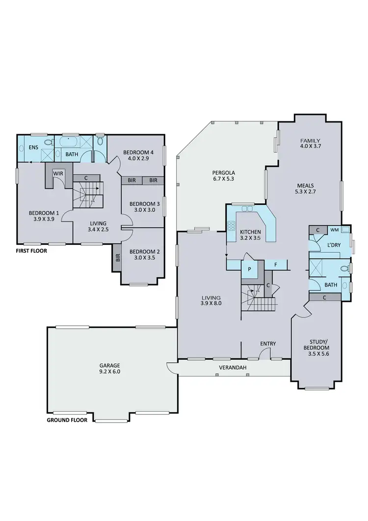 Floorplan of Homely house listing, 2 Milburn Court, Endeavour Hills VIC 3802