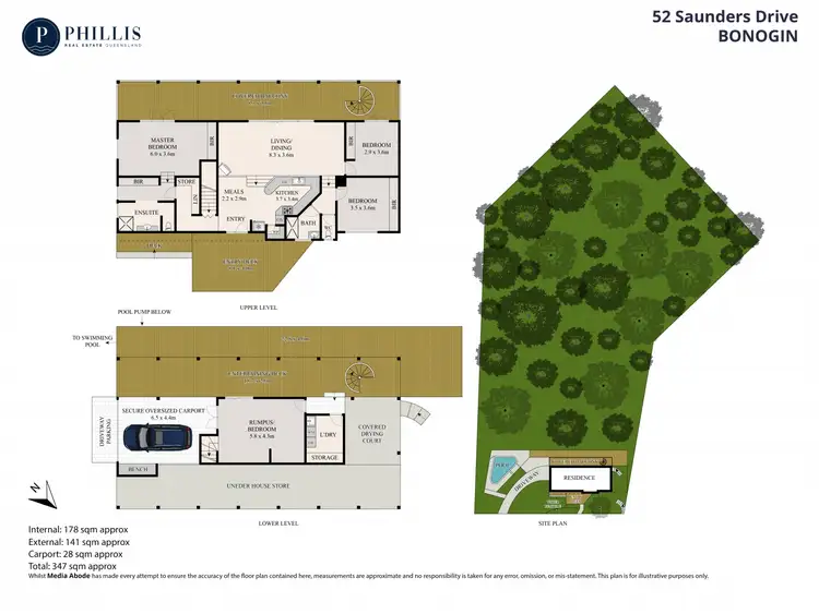 Floorplan of Homely house listing, 52 Saunders Drive, Bonogin QLD 4213
