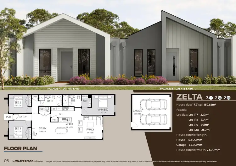 Floorplan of Homely house listing, LOT 417/9 Greenedge Walk, Diggers Rest VIC 3427