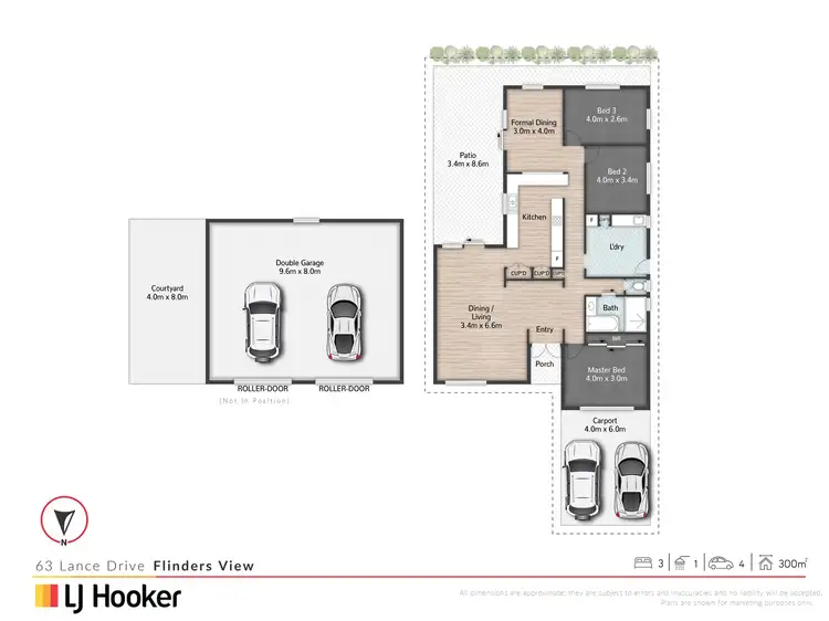Floorplan of Homely house listing, 63 Lance Drive, Flinders View QLD 4305