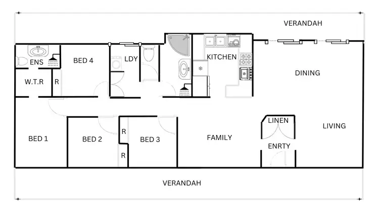 Floorplan of Homely house listing, 27-31 Butler Road, Doonan QLD 4562