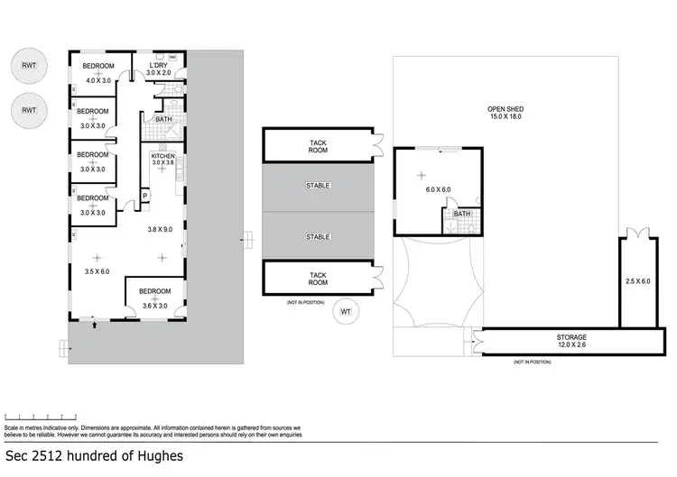 Floorplan of Homely house listing, Section 2512 Fog Bay Road, Charlotte NT 822
