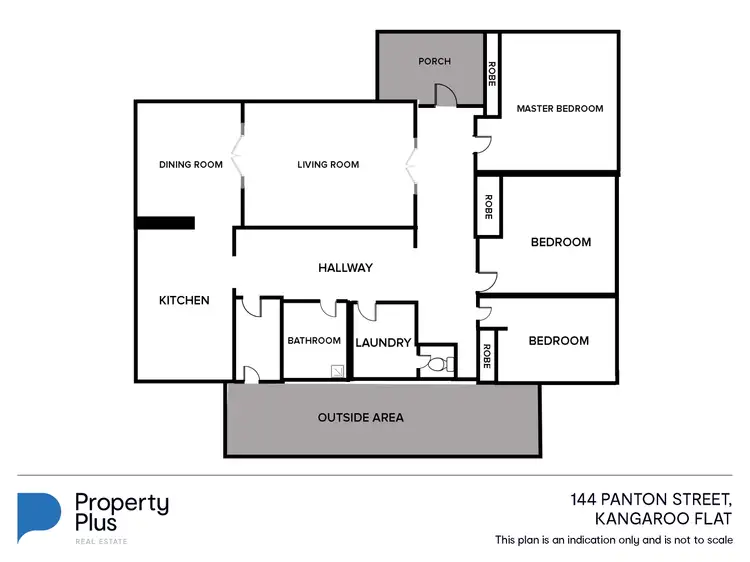 Floorplan of Homely house listing, 144 Panton Street, Golden Square VIC 3555