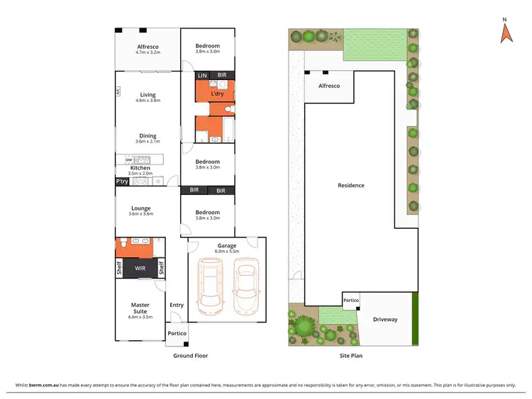 Floorplan of Homely house listing, 32 Whitfords Drive, Armstrong Creek VIC 3217