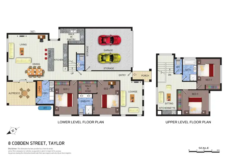 Floorplan of Homely house listing, 8 Cobden Street, Taylor ACT 2913