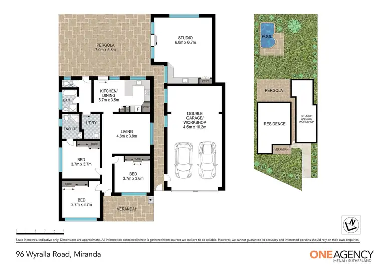 Floorplan of Homely house listing, 96 Wyralla Road, Miranda NSW 2228