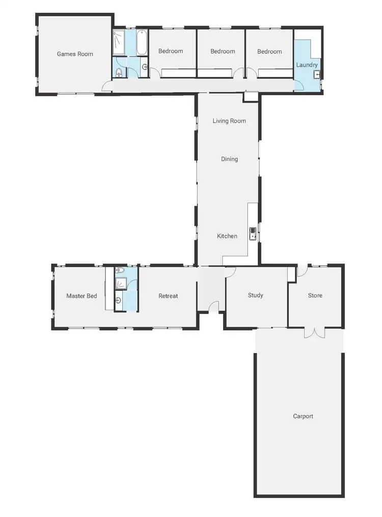 Floorplan of Homely house listing, 12 GLEN AVON TERRACE, Wodonga VIC 3690