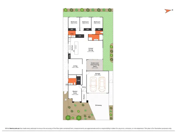 Floorplan of Homely house listing, 12 Summerbreeze Way, Armstrong Creek VIC 3217